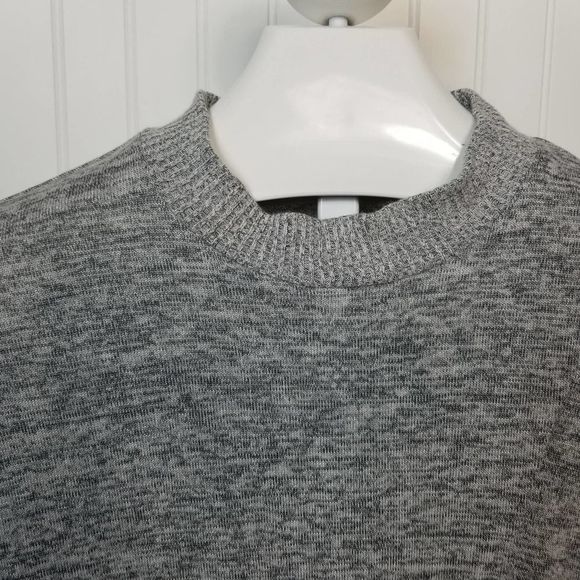 Dex Tie Front Sweater Gray Small - Picture 3 of 6